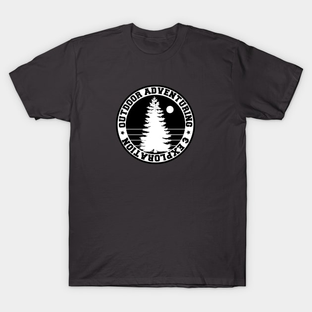 Outdoor Adventuring Logo T-Shirt by TaliDe